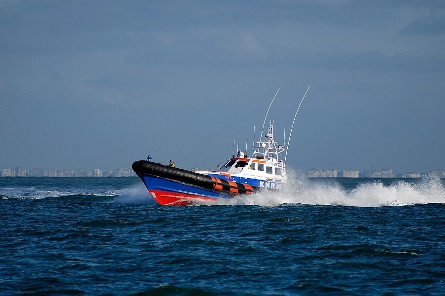 Reddingboot Zeemanshoop voor Belgische kust - Archieffoto Mario Rentmeester