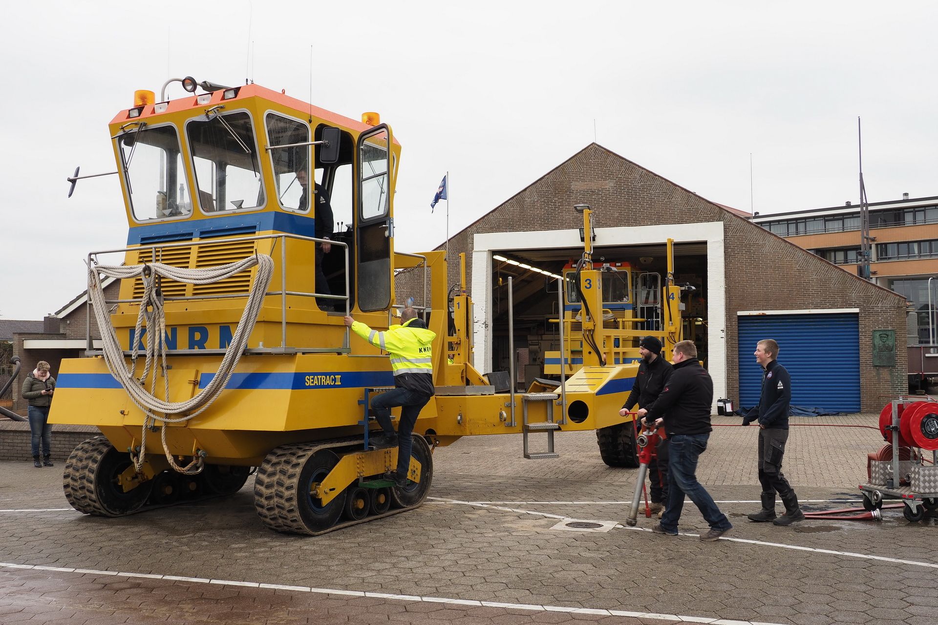Eindbestemming KNRM Noordwijk aan Zee, fotograaf Ko van Leeuwen.