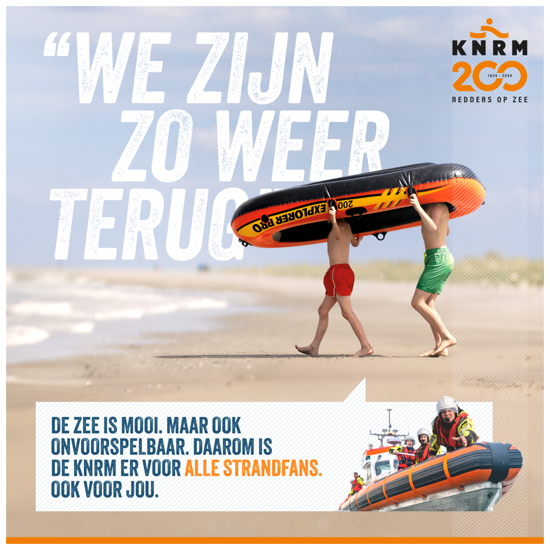 Campagne Uiting Wadden foto KNRM